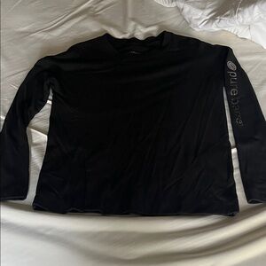 Beyond Yoga Pure Barre Black Crew Neck Top